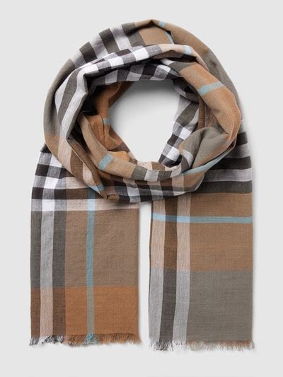 schal burberry muster beige peek cloppenburg|bugatti Schal mit Glencheck.